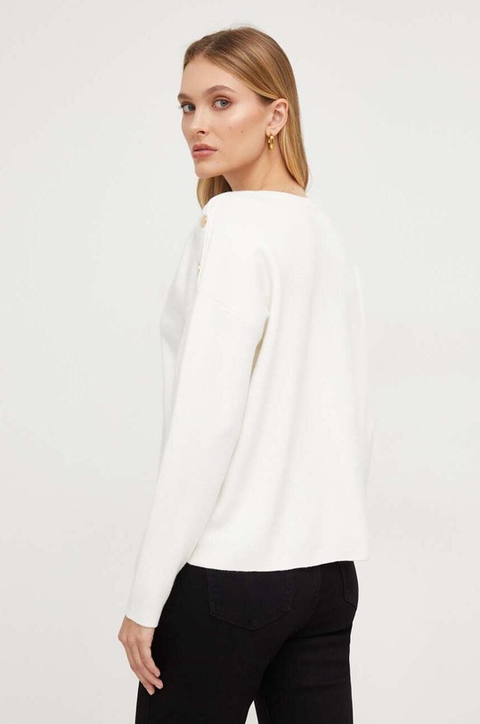 Odzież Answear Lab sweter z wełną 95301.FKK biały