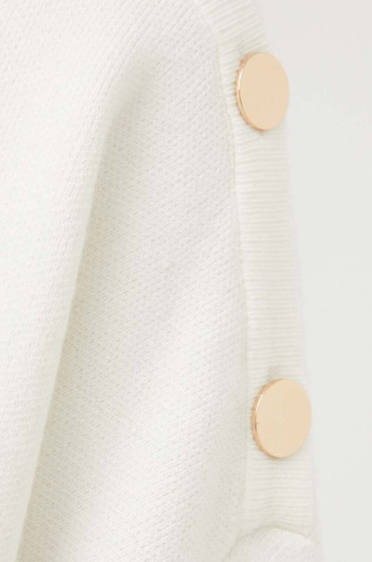 Answear Lab sweter z wełną 95301.FKK biały