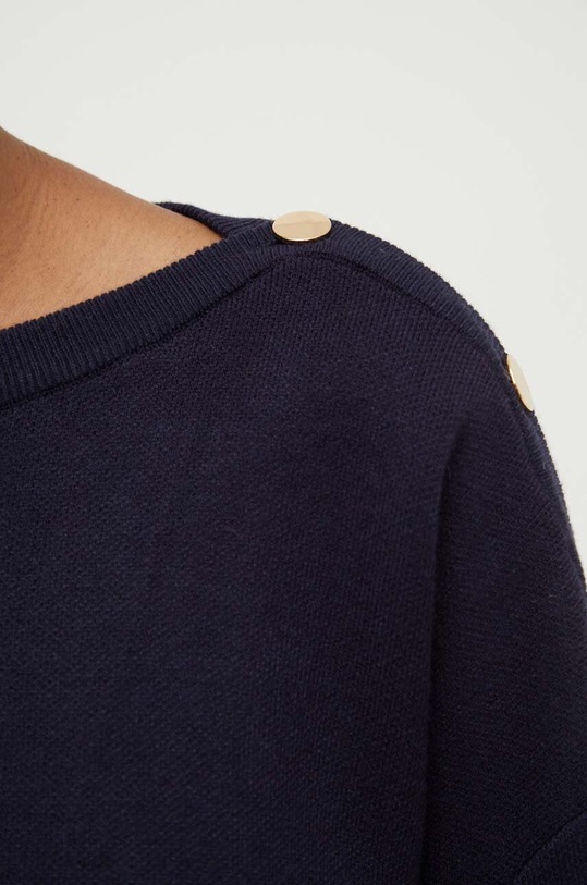 Μάλλινη μπλουζα Answear.LAB 95301.FKK σκούρο μπλε