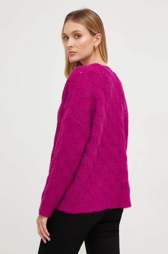 Odzież Answear Lab kardigan z wełną mj85246.FKK różowy