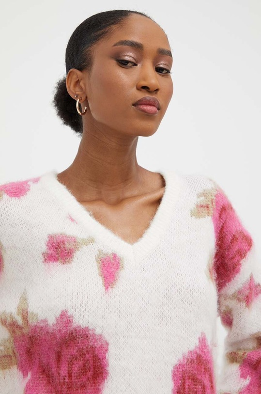 Answear.LAB Lab maglione in lana bianco p831.FKK