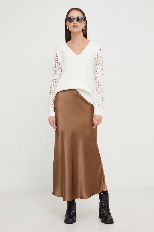 Svetr Answear.LAB Z8952.HWK bílá WZ23