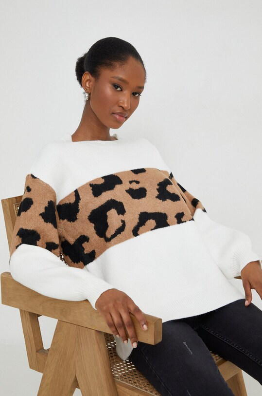 Answear Lab sweter biały 1190C.HWK