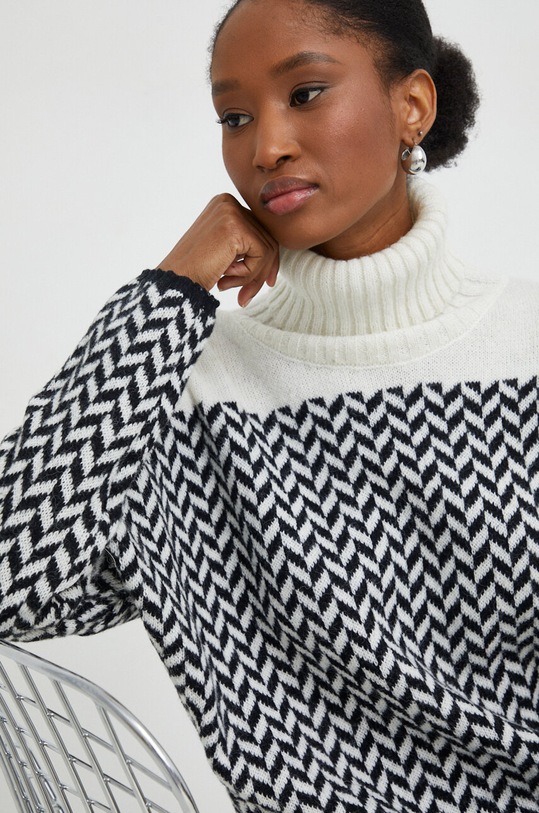 Svetr Answear.LAB bílá B52.HWK