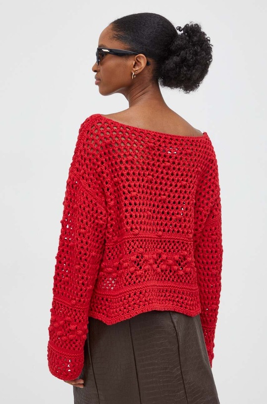 Odzież Answear Lab sweter tt3720z.tjs czerwony