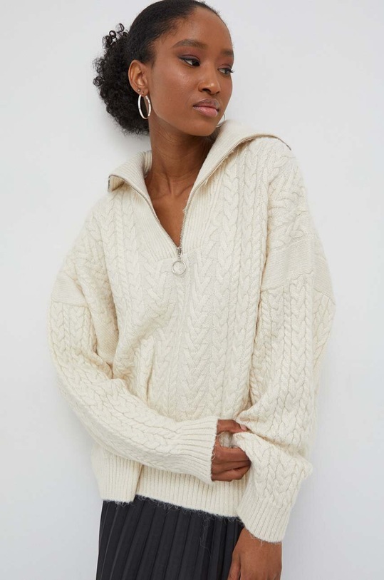 Answear Lab sweter 1222.th beżowy