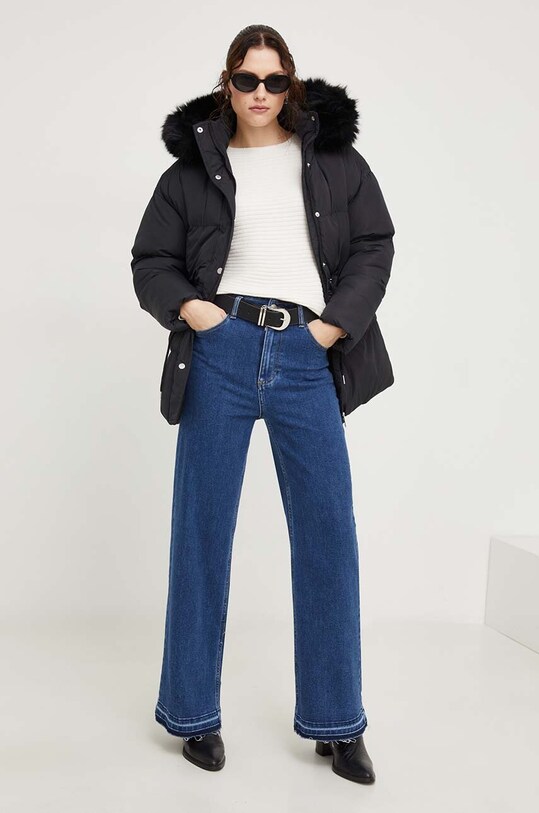 Answear Lab sweter D93021Z90841A1EN.HWK beżowy WZ23