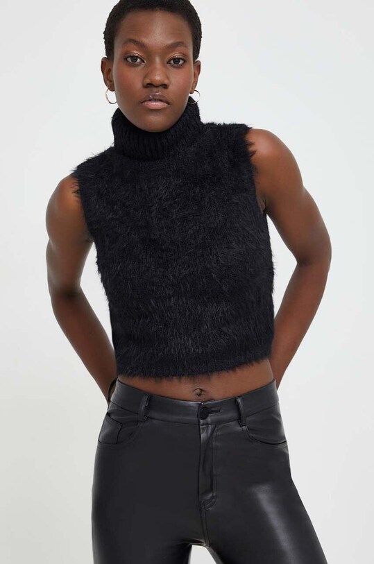 Answear.LAB kamizelka L424.FKK czarny WZ23