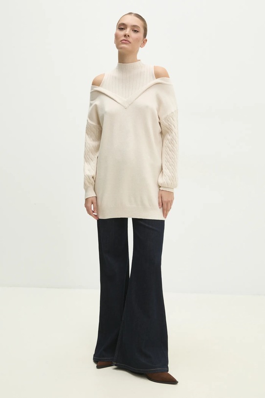 Pulover Answear.LAB MT55896.HWK bež WW25