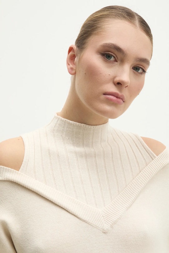 Pulover Answear.LAB bež MT55896.HWK