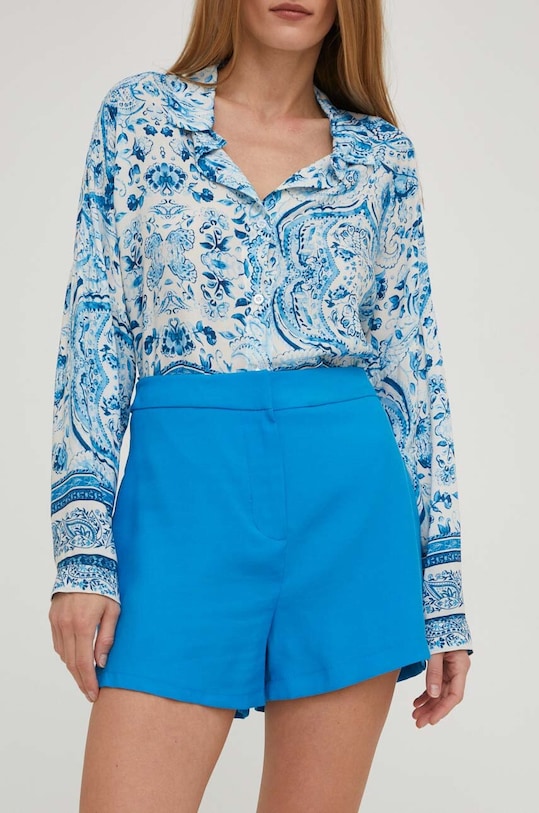 Kratke hlače Answear.LAB Drugo modra 010475.KK