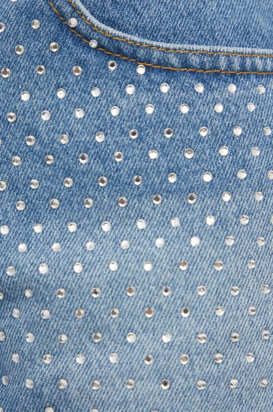 Answear Lab szorty jeansowe X kolekcja limitowana BE SHERO niebieski 23123.KK