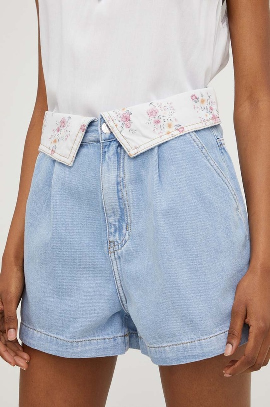Answear Lab szorty pozostałe niebieski 320347.WK