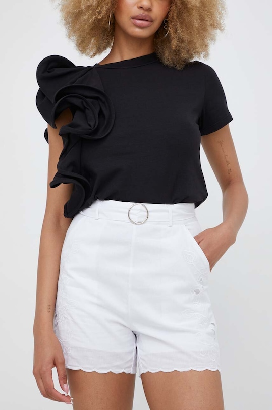 Βαμβακερό σορτσάκι Answear.LAB βαμβάκι λευκό cp704.KK