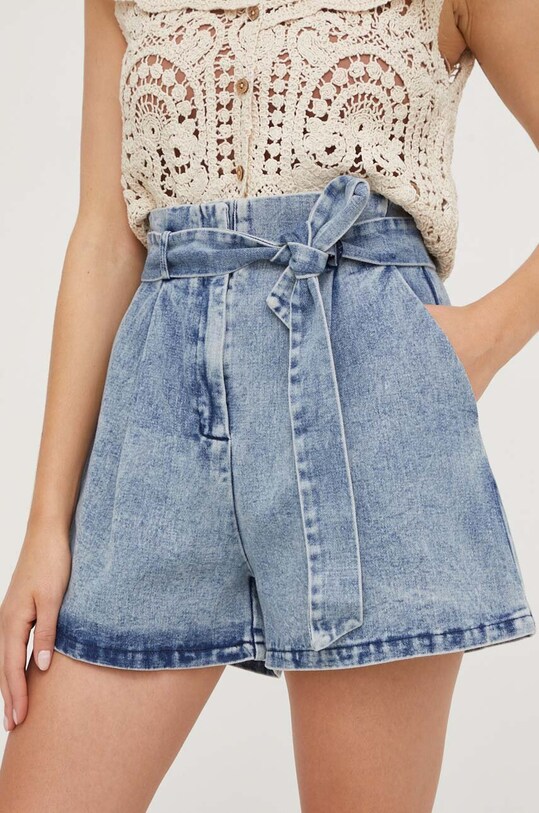 Jeans kratke hlače Answear.LAB modra KB23P222.HKK