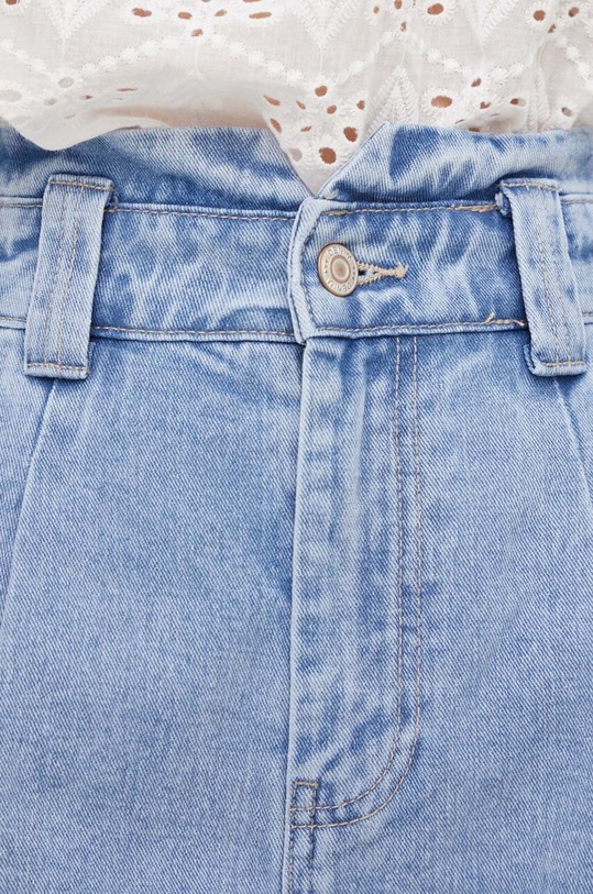 Rifľové krátke nohavice Answear.LAB modrá JD472L.hkk