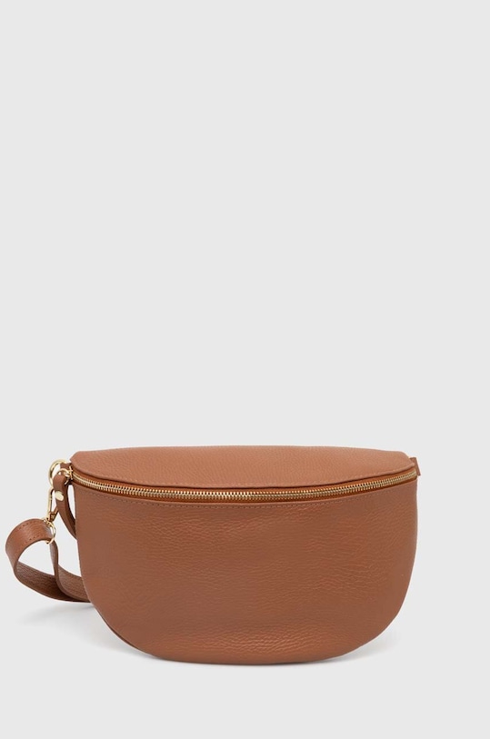 Kožená kabelka Answear.LAB hnědá m.0854.HKK