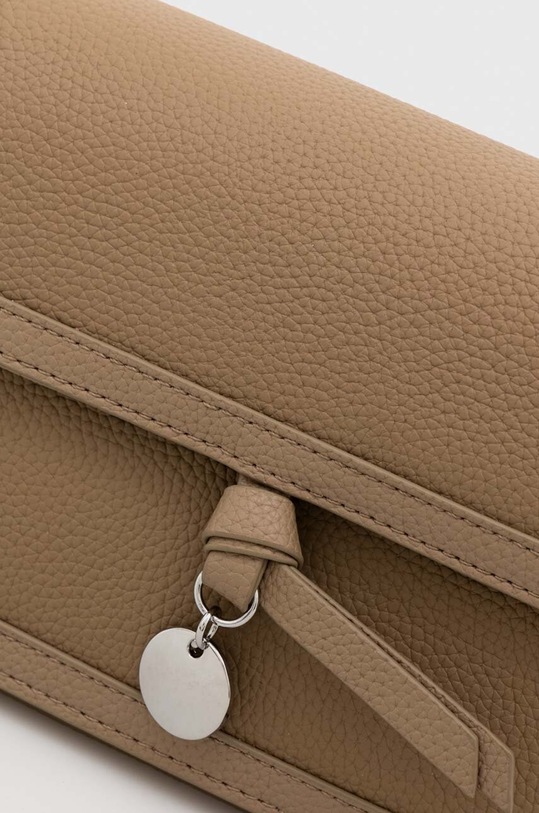 Akcesoria Answear Lab torebka skórzana bag13.cd beżowy