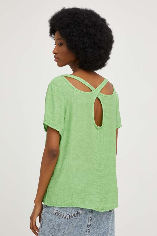 Tričko Answear.LAB zelená 23396.1WK