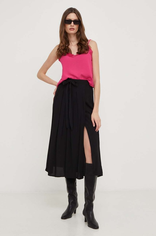 Answear Lab bluzka 22y23064.TKK różowy WZ23