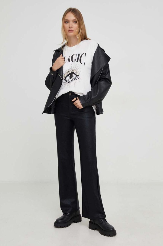 Answear.LAB t-shirt bawełniany 603049.IWK biały WZ23