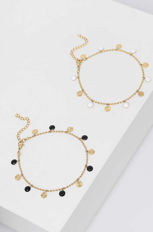 Náramek Answear.LAB 2-pack FG49071240.HWK zlatá WZ24