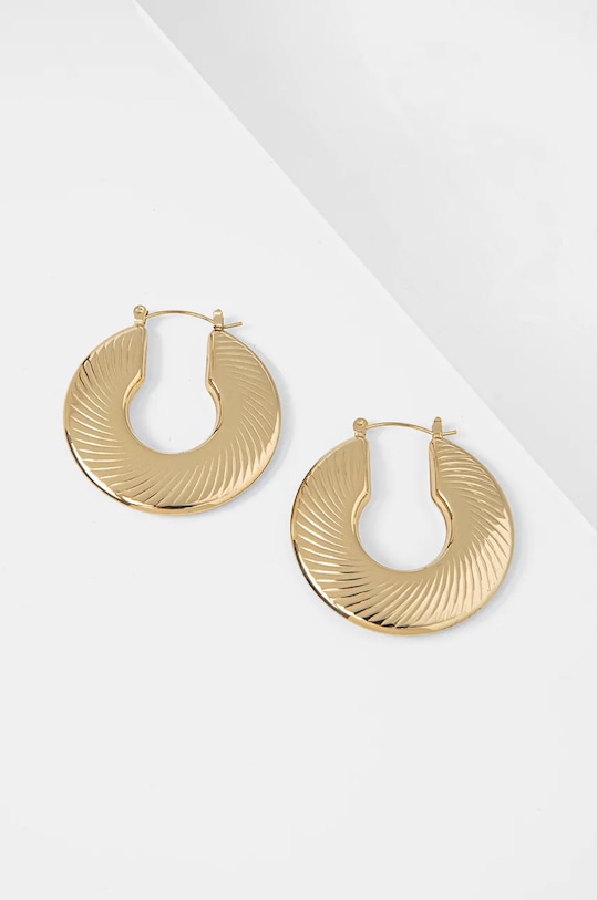 Naušnice Answear.LAB 806.CMS zlatna WZ24