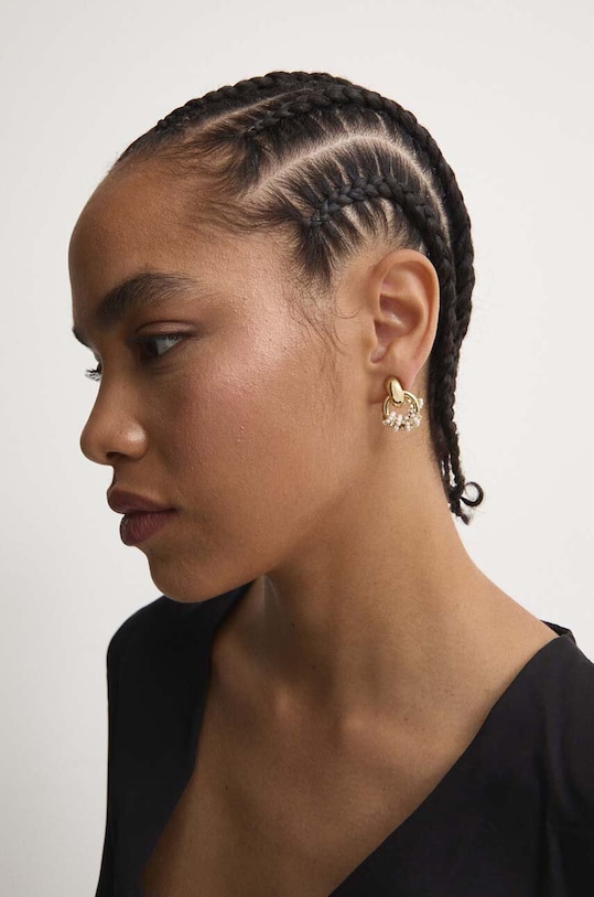 Náušnice Answear.LAB kkoa0.ijs zlatá