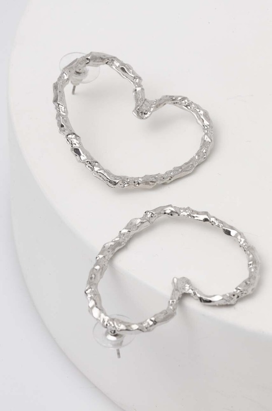 Náušnice Answear.LAB 666.700.wms stříbrná WZ24