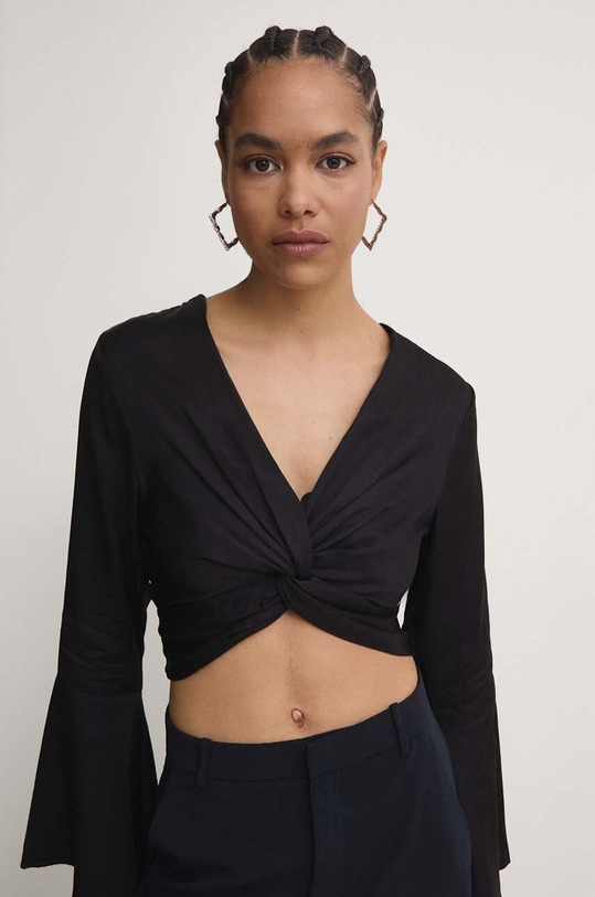 Náušnice Answear.LAB 548.wms strieborná