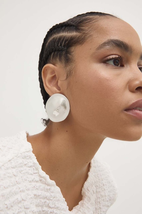 Σκουλαρίκια Answear.LAB ασημί st07bo22790.fh