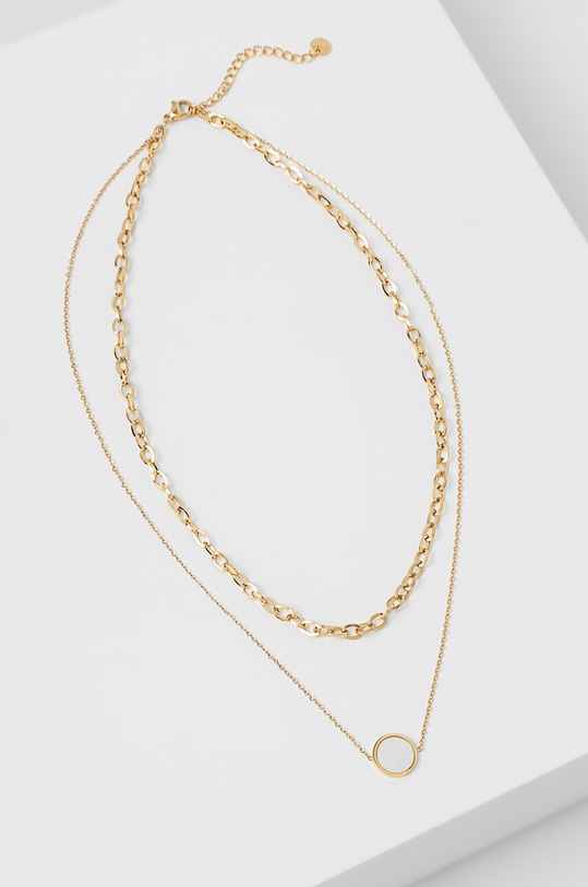 Answear Lab naszyjnik B0543A.hms złoty WZ24