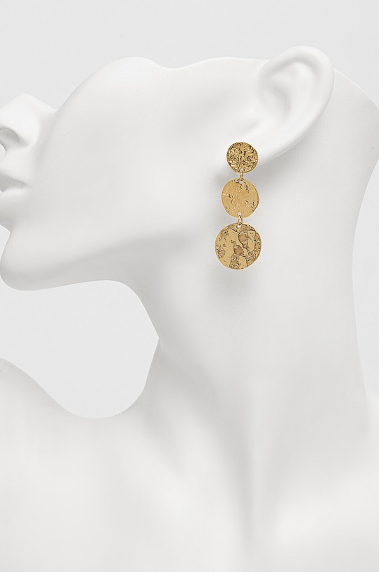 Náušnice Answear.LAB zlatá D2062A.hms