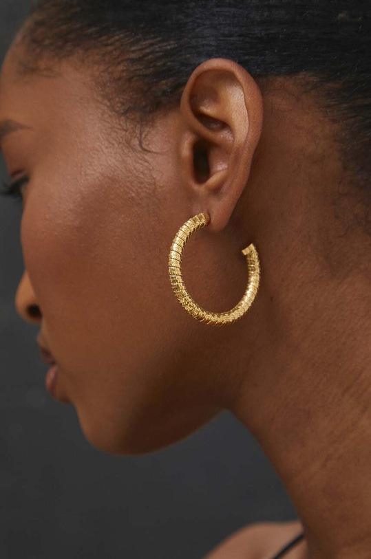 Náušnice Answear.LAB ostatné zlatá D0395.hms