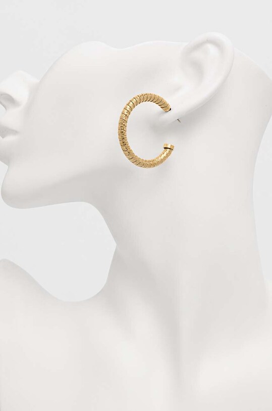 Náušnice Answear.LAB zlatá D0395.hms