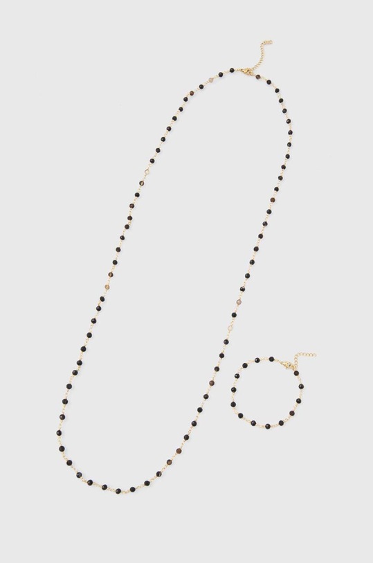 Answear Lab colier si bratara 32153.32152.1fh negru WZ24