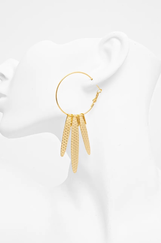 Аксессуары Сережки Answear.LAB 220.008.HLK золотой