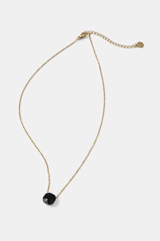 Náušnice a náhrdelník Answear.LAB ZO9224E.ZO9226N.HLK černá WZ24