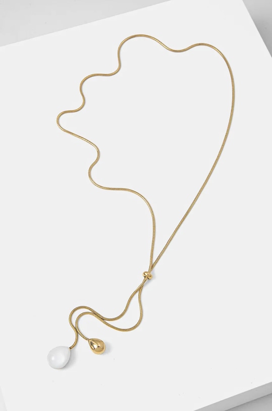 Кольє і сережки Answear.LAB ZO9412E.ZO9413N.HLK білий WZ24