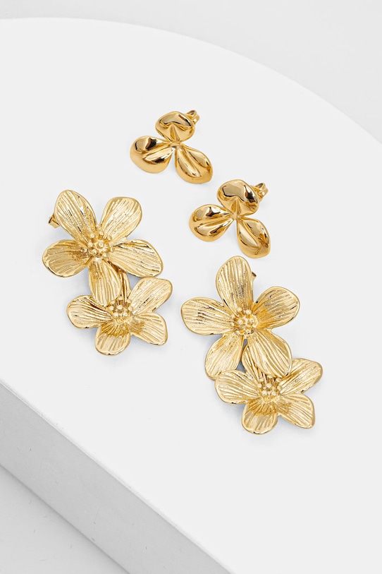 Answear.LAB kolczyki 2-pack złoty 9277.CMS