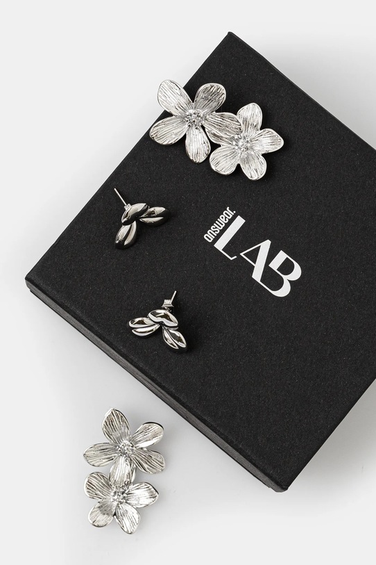 Náušnice Answear.LAB 2-pak strieborná 9277.CMS