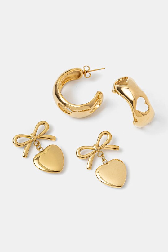 Сережки Answear.LAB 2-pack 2 шт золотий 9299.CMS