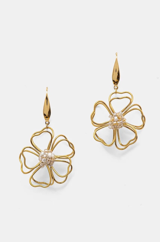 Náušnice Answear.LAB 08b.iw zlatá WZ24