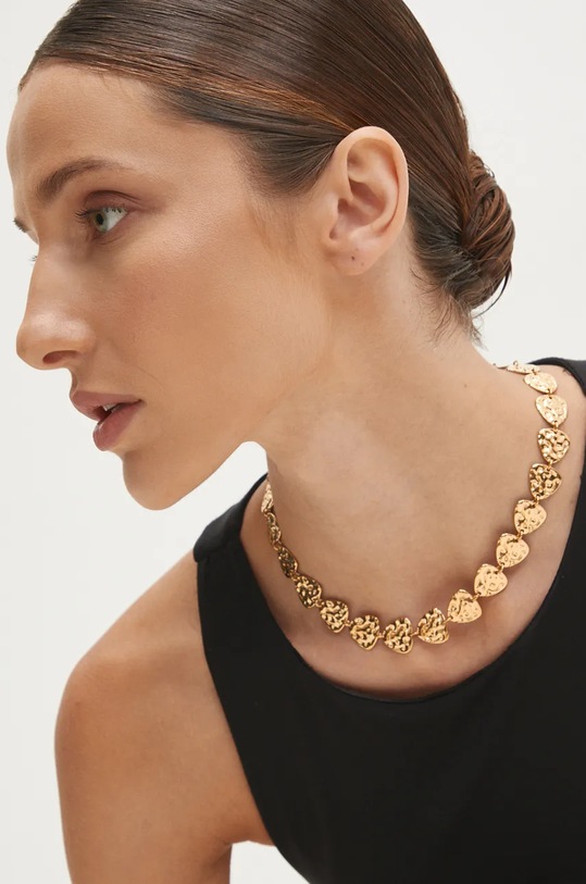 Answear Lab naszyjnik Gift Box złoty 08o.iw