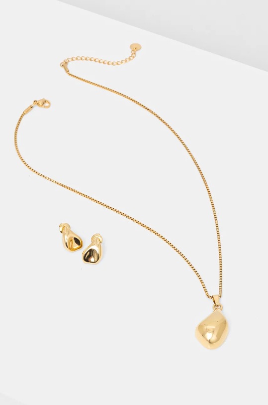Кольє і сережки Answear Lab Gift Box золотий C343.160073.HKK