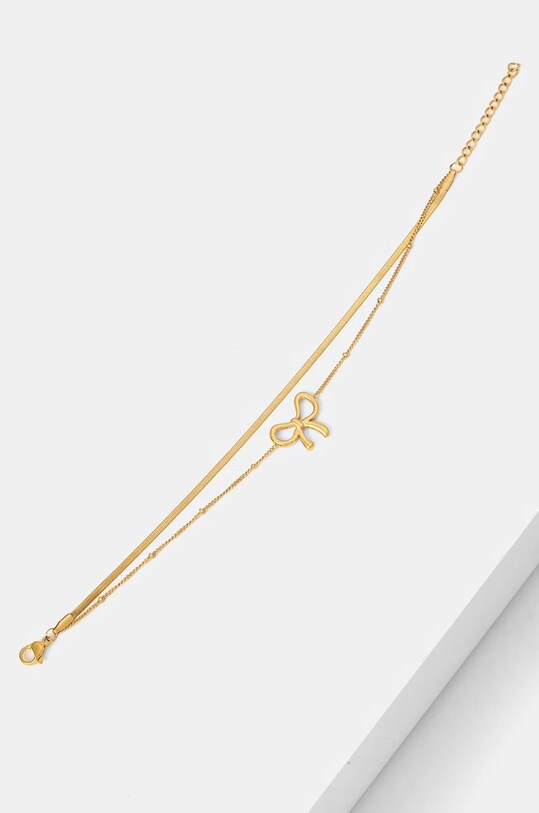 Цепочка и браслет Answear.LAB золотой 42164.42165.FLK