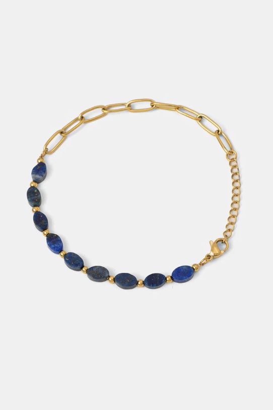 Answear.LAB naszyjnik i bransoletka 22091.22090.FLK niebieski WZ24