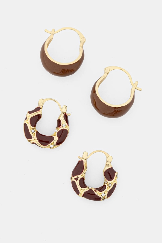 Náušnice Answear.LAB 2-pack 2-pack zlatá 1075.CMS