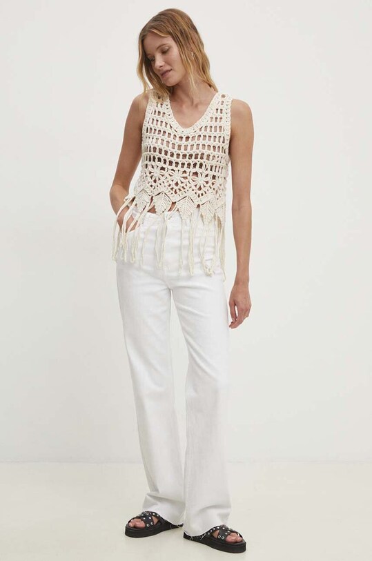 Answear Lab bluza A22172.HWK bej WZ24
