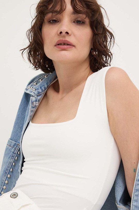 Answear Lab body z elastanem biały INTA258.HWK